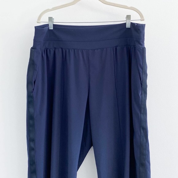 Athleta Nolita Navy Blue Wide Leg Pant - Picture 5 of 7